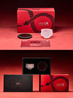 Snake Year Glass Tea Set