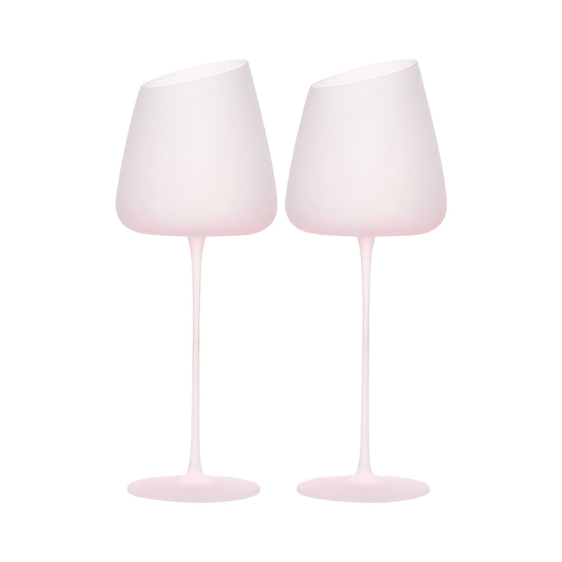 Flamingos Bordeaux Hump Frosted 2pcs