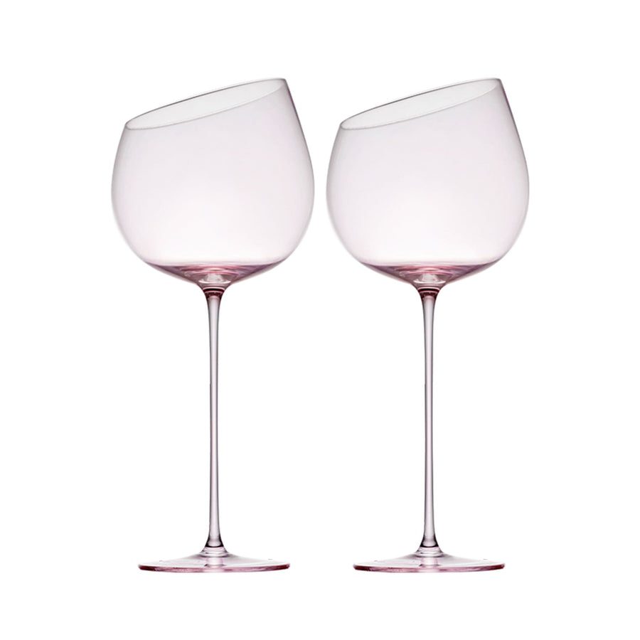 Flamingo Bordeaux Glass 2pcs