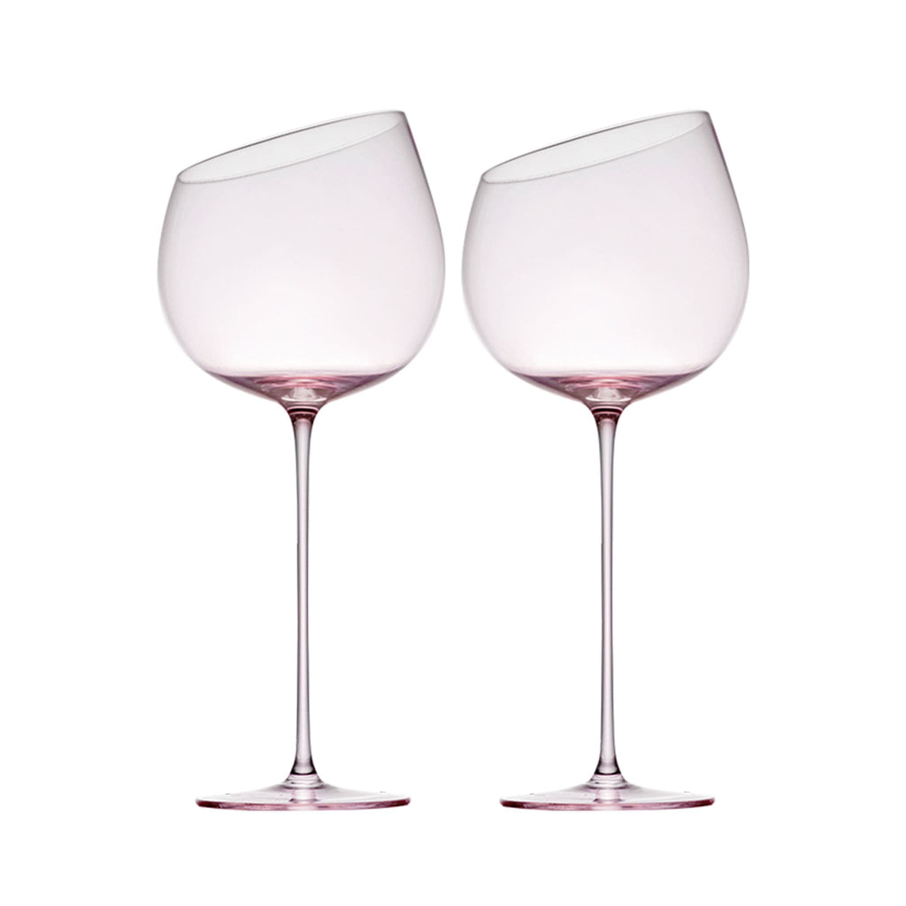 Flamingo Bordeaux Glass 2pcs