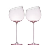 Flamingo Bordeaux Glass 2pcs