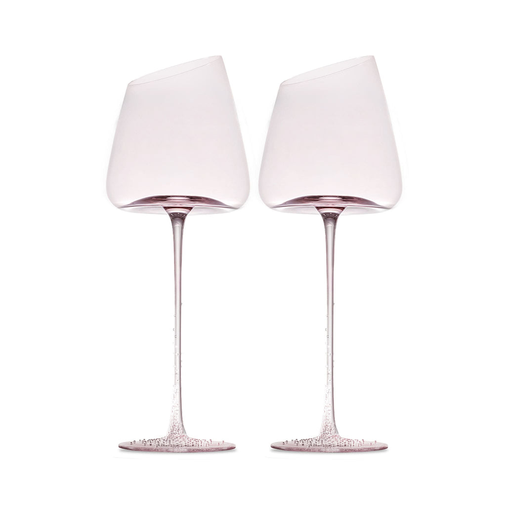 Bordeaux Hump Glass - 3rd Anniversary 2pcs