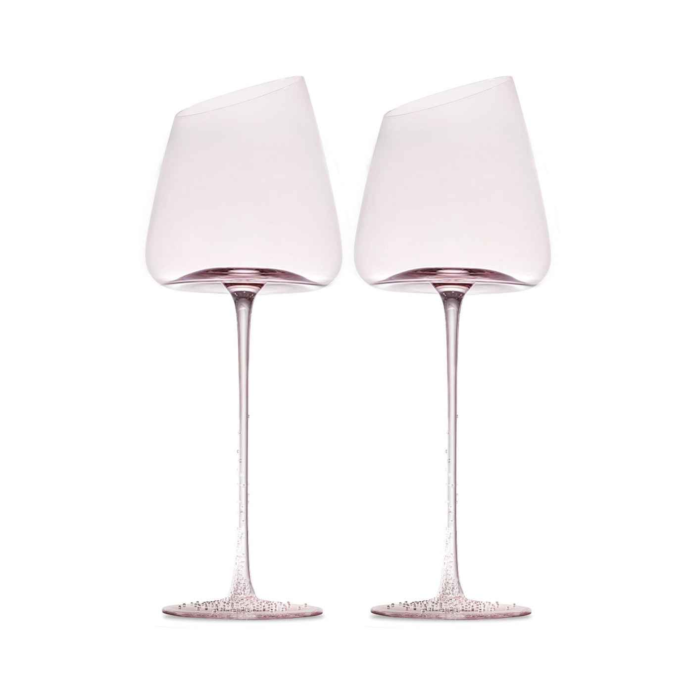 Bordeaux Hump Glass - 3rd Anniversary 2pcs