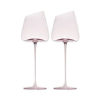 Bordeaux Hump Glass - 3rd Anniversary 2pcs