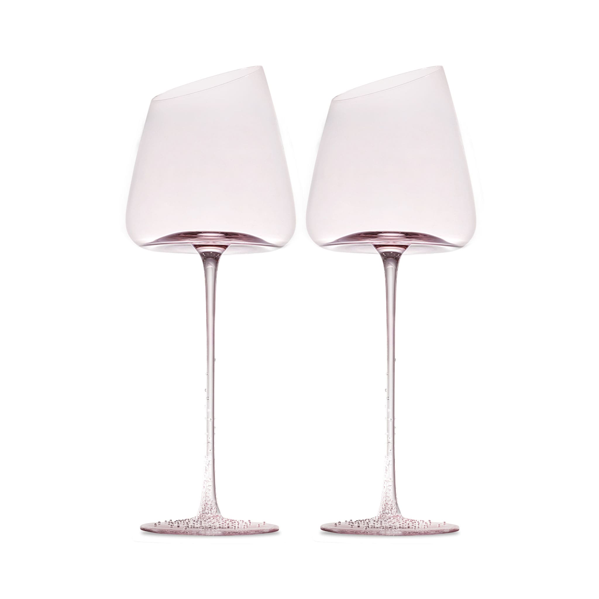 Bordeaux Hump Glass - 3rd Anniversary 2pcs