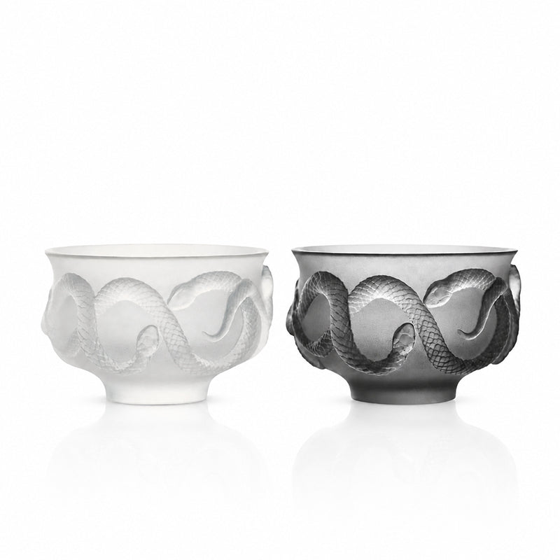 Zodiac Snake Year Glass Tea Set