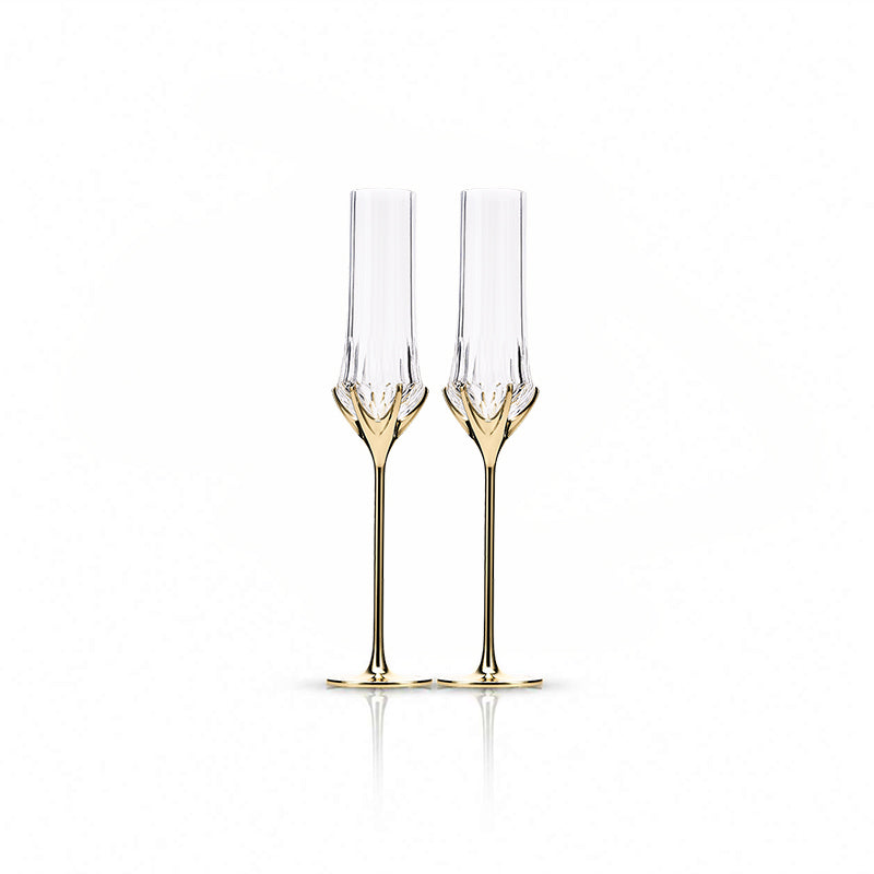 Love Cupid Champagne Flutes Set