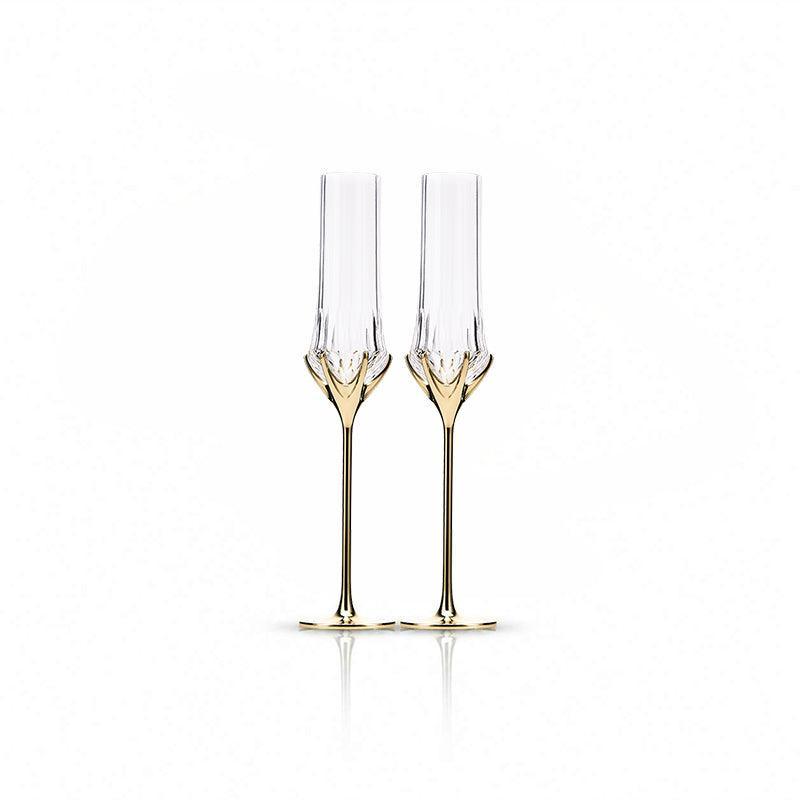 Love Cupid Champagne Flutes Set