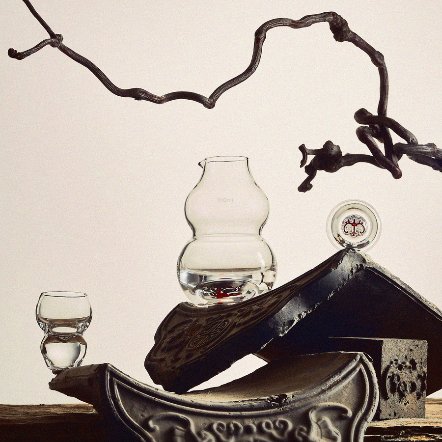 Auspicious Gourd Chinese Baijiu Glass Set