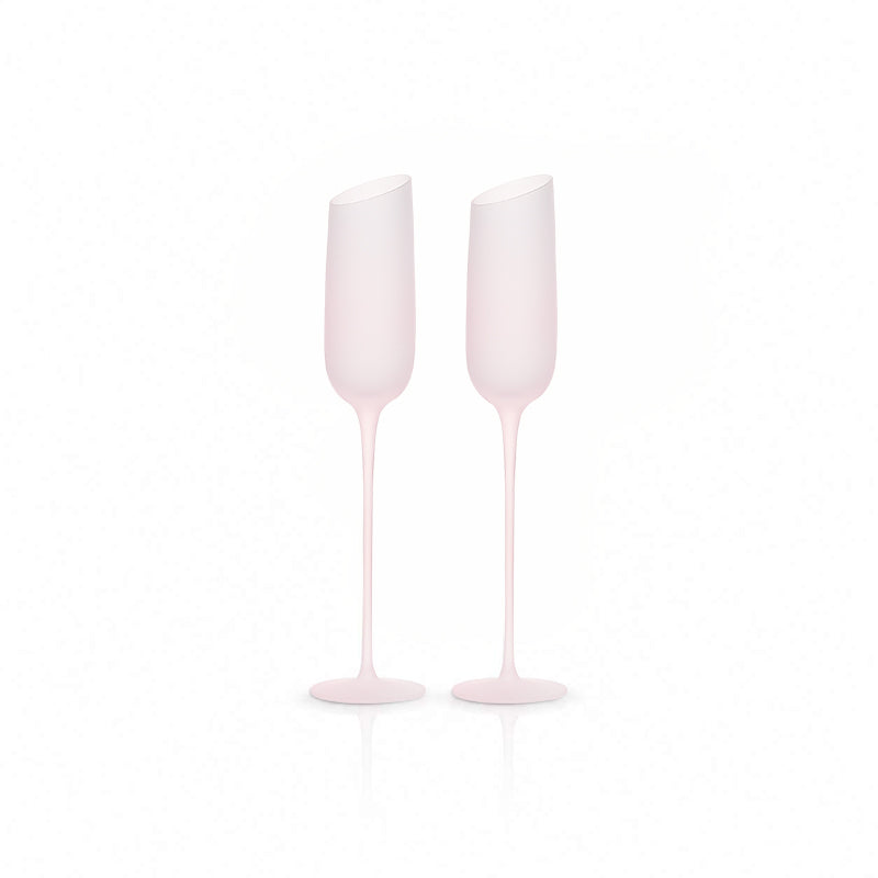 Flamingo Champagne Flutes Set