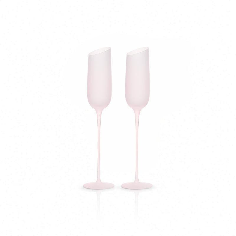 Flamingo Champagne Flutes Set