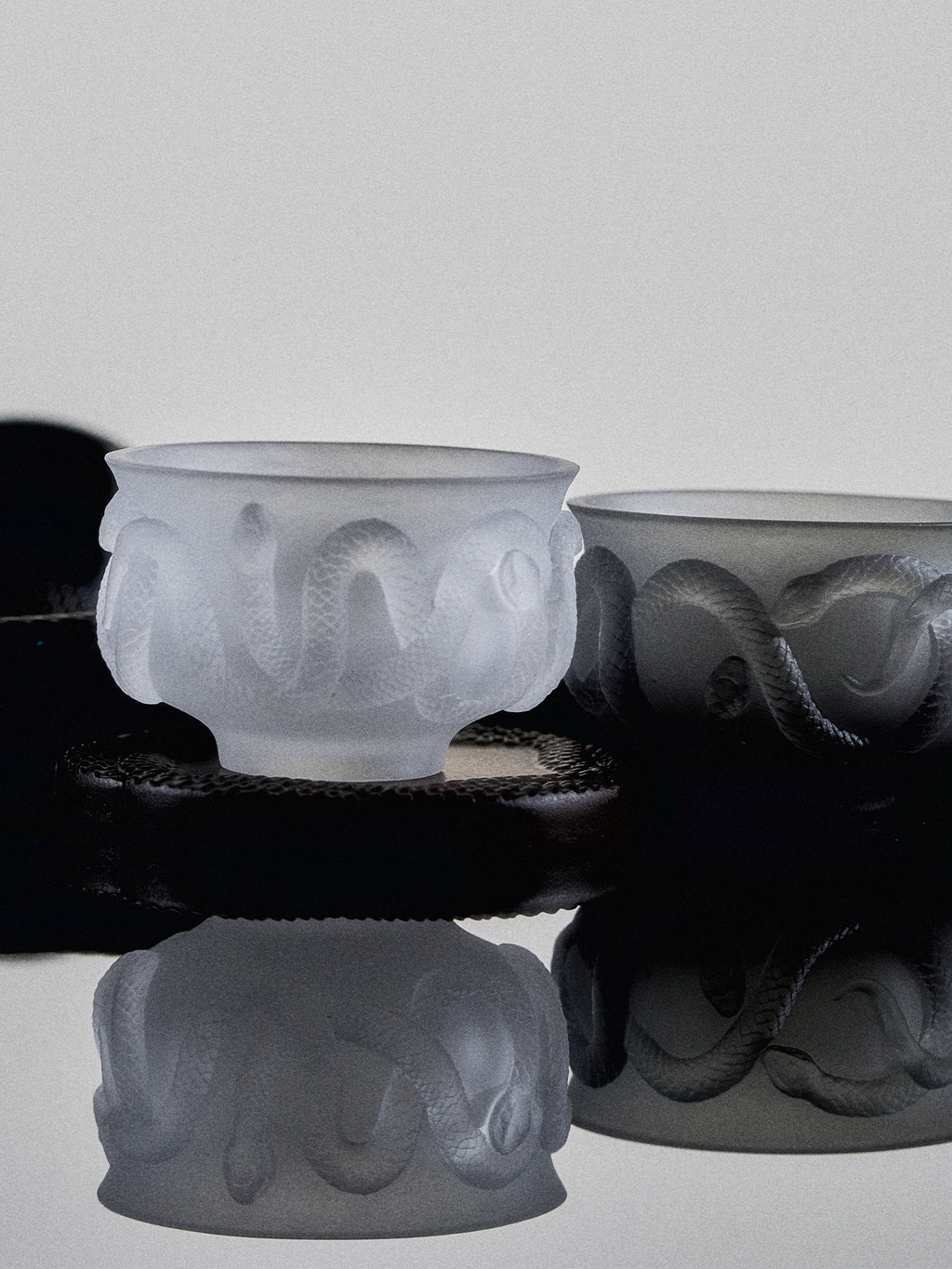 Snake Year Glass Tea Set