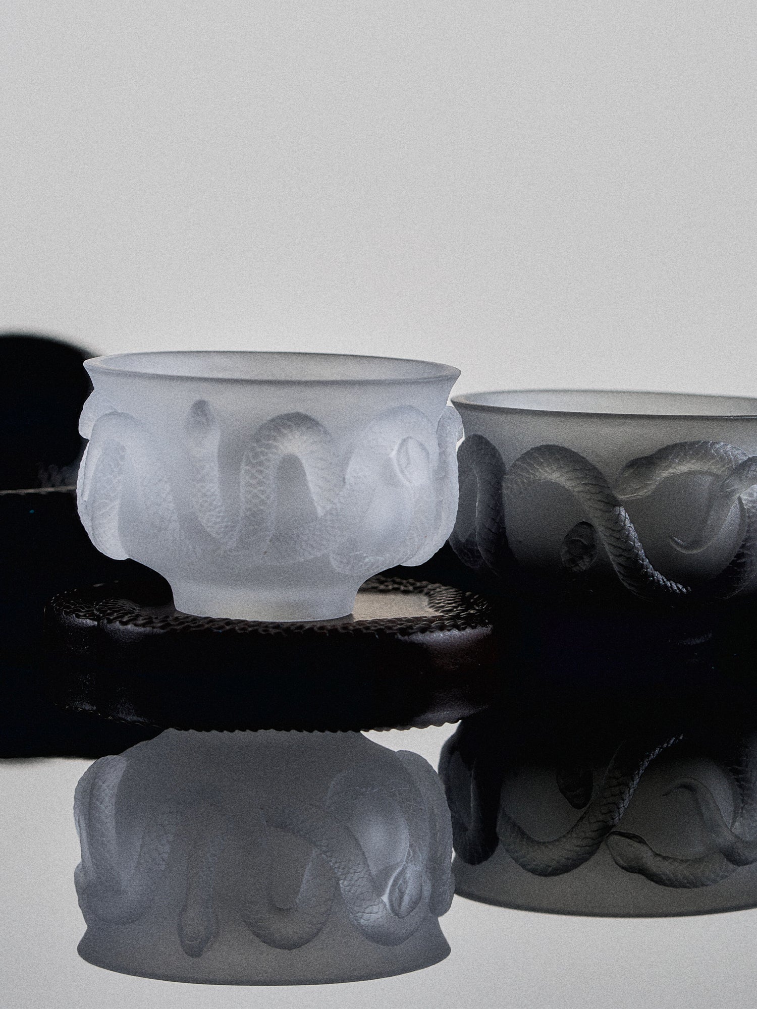 Snake Year Glass Tea Set