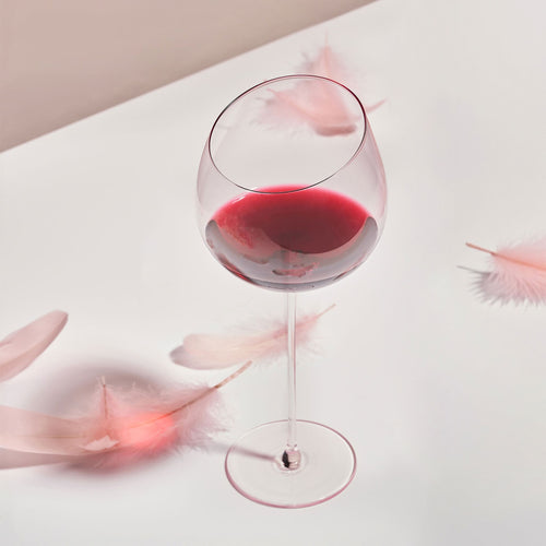 Flamingo Bordeaux Glass 2pcs