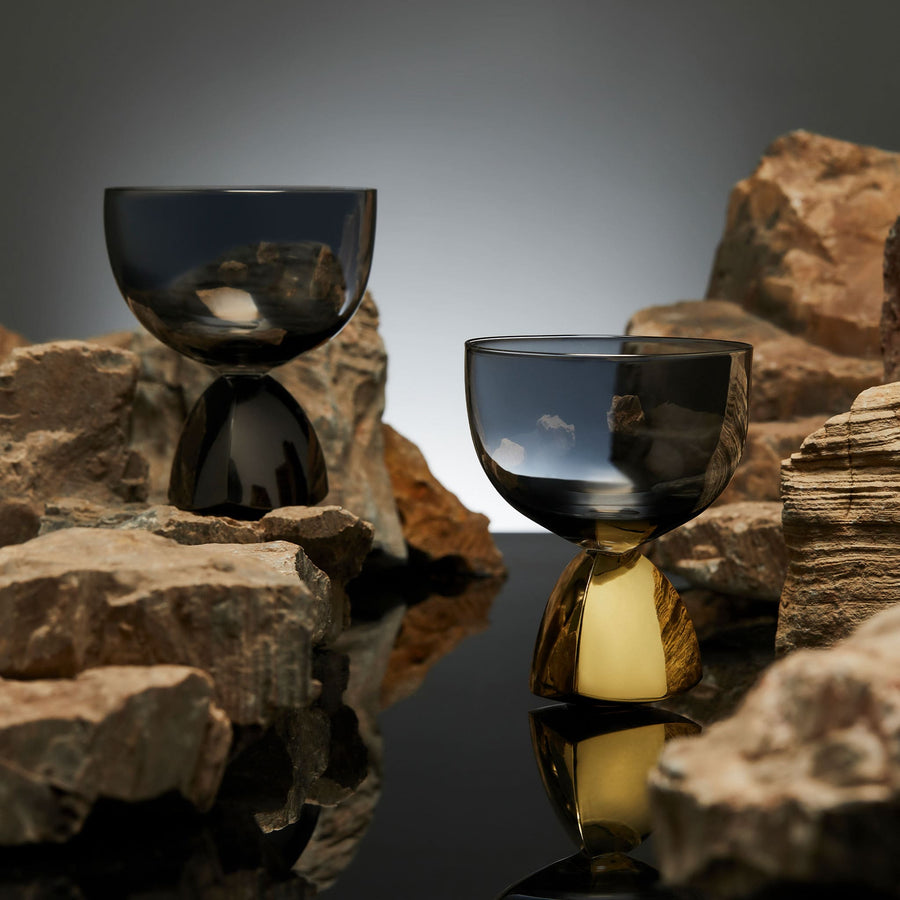 Border Reuleaux Triangle Glass