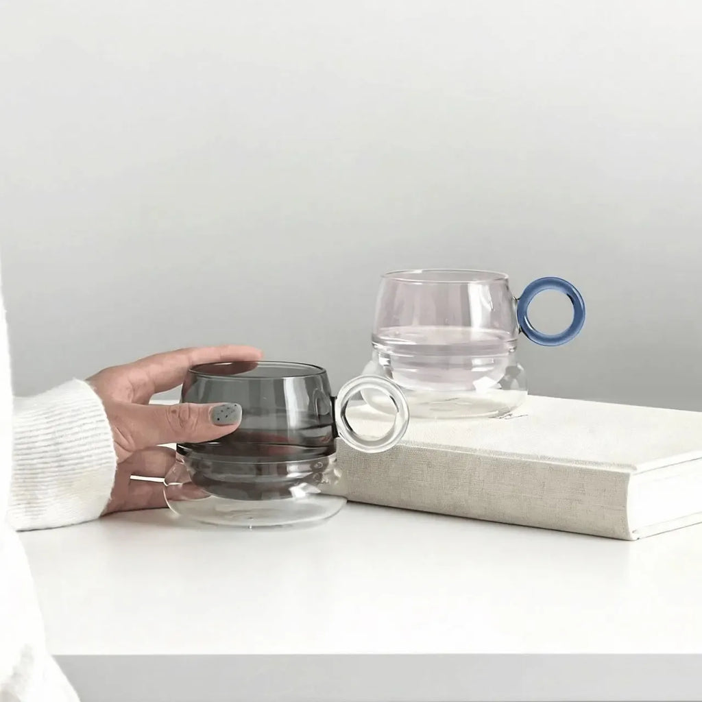 Ciambelle Clear Glass Teacup