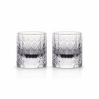 Dazzle - Silver Lining Whiskey Rock Glass Set 2pcs
