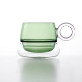 Ciambelle Clear Glass Teacup