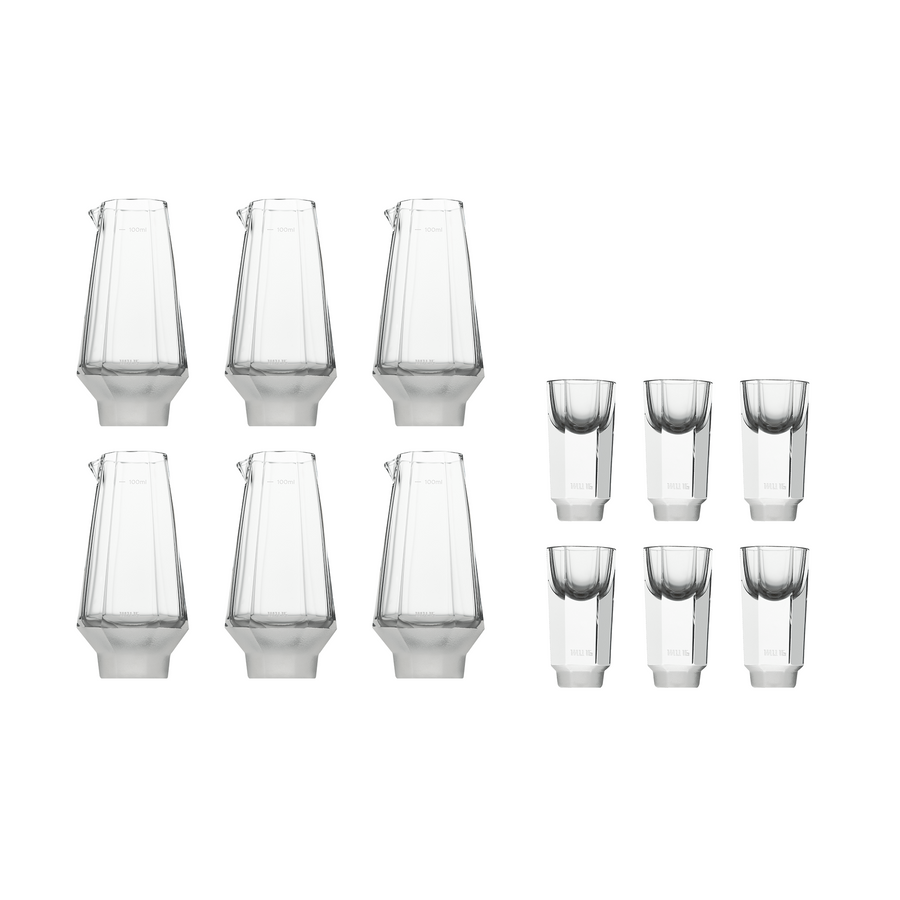Eightfold Fortune Chinese Baijiu Glass Set