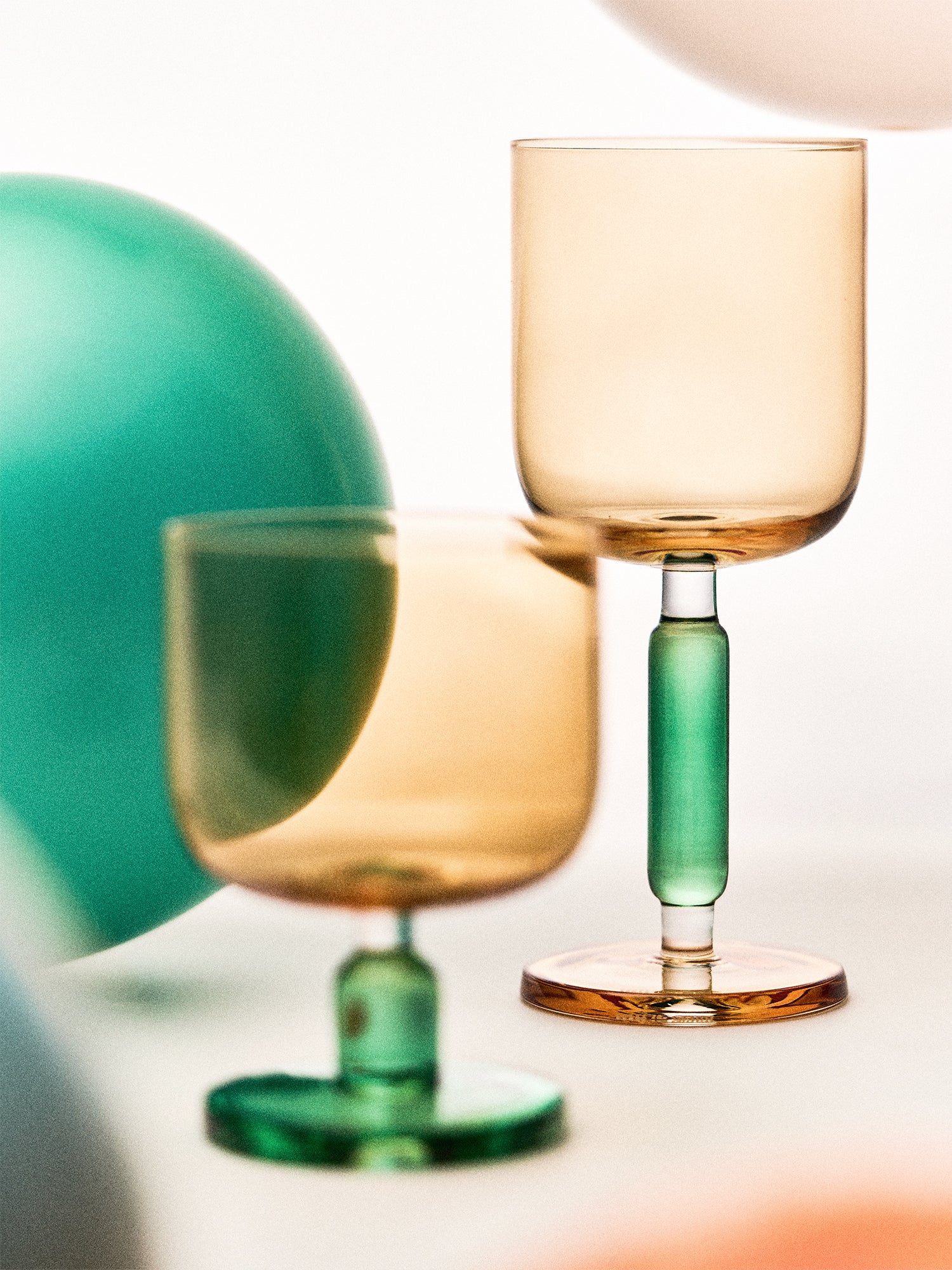 Crystal Drinking Glasses Jelly - Citrus Fizz