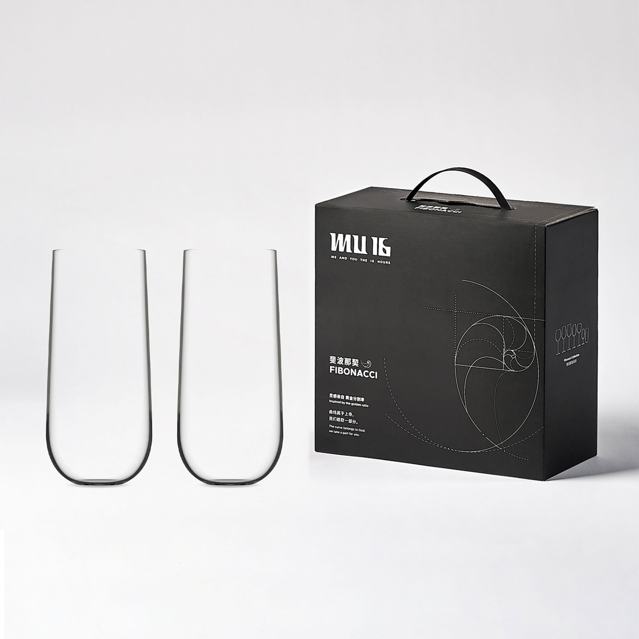 Fibonacci Professional Wine Tasting Glass