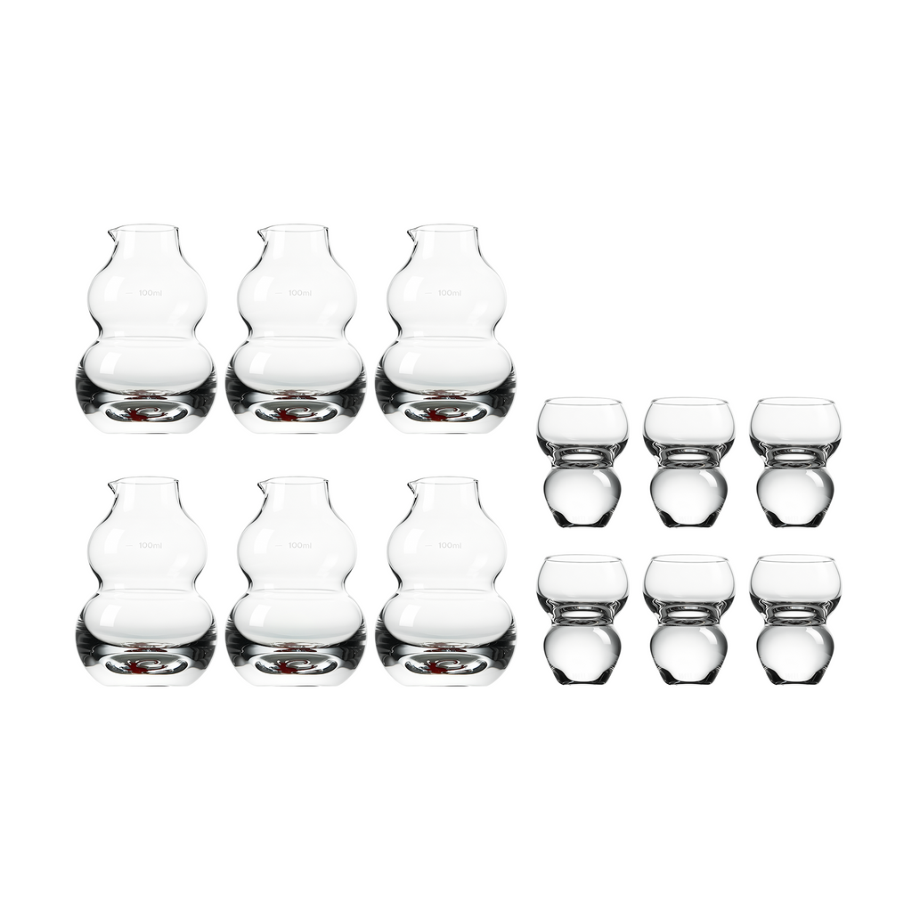Auspicious Gourd Chinese Baijiu Glass Set