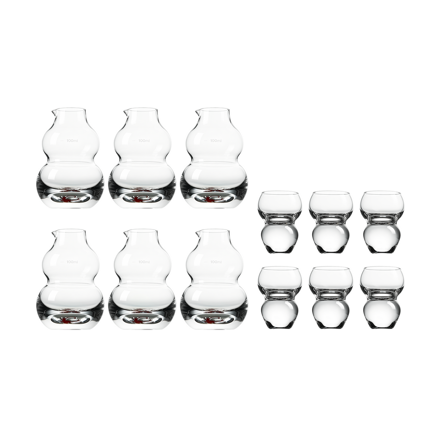 Auspicious Gourd Chinese Baijiu Glass Set