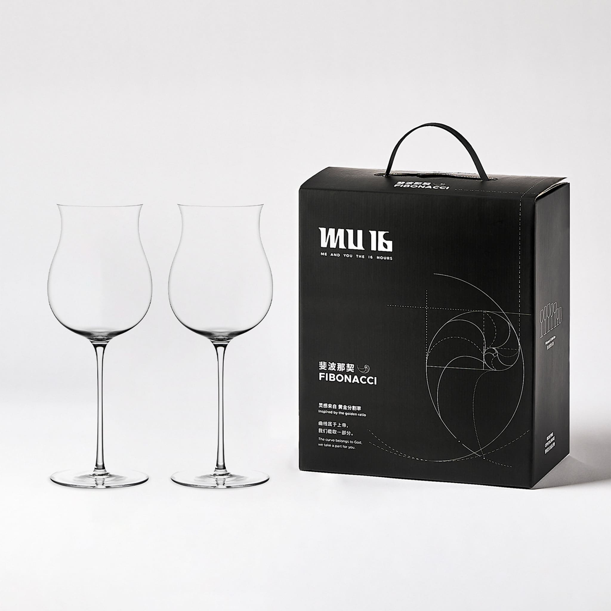 Close-up of hand-blown crystal wine glass showing ultra-thin rim, clear body, and refined stem detail