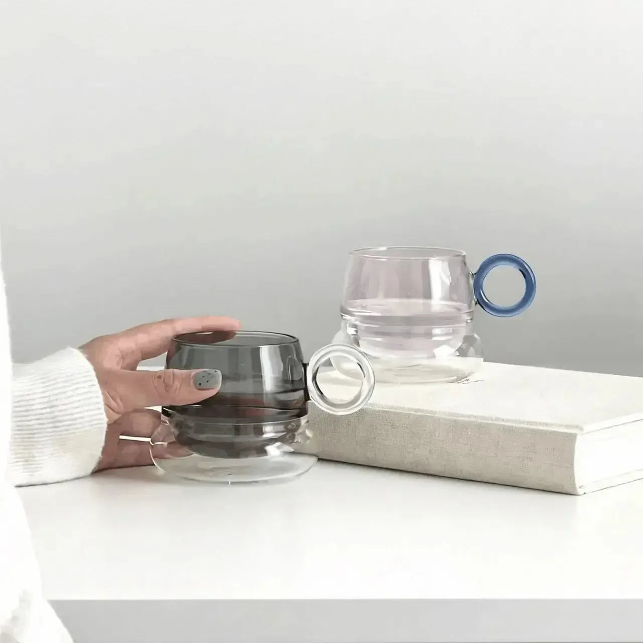 Ciambelle Transparent styled for a quiet coffee ritual with a light dessert-inspired mood