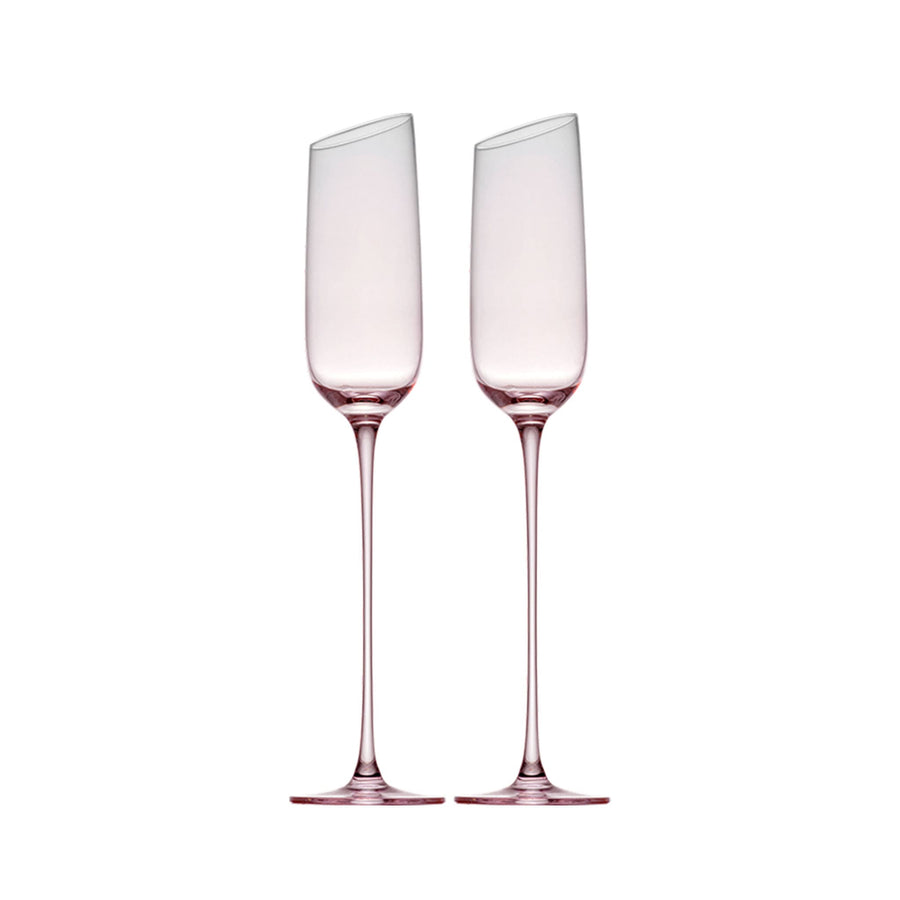 Flamingo Champagne Flutes Set