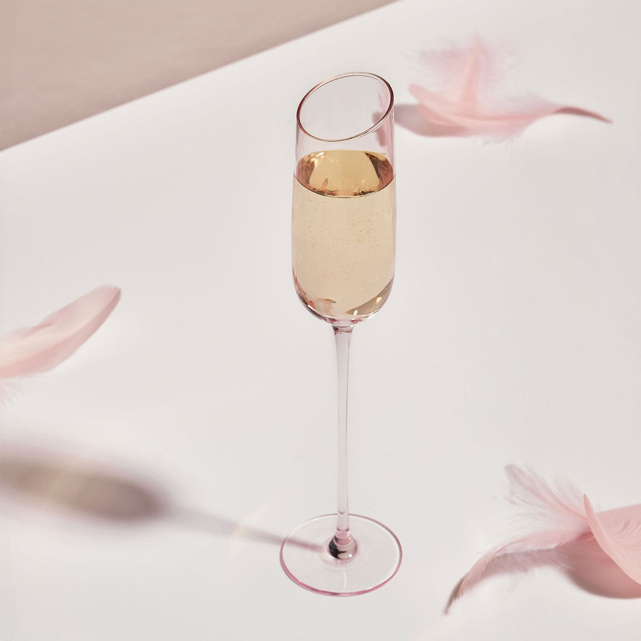 Flamingo Champagne Flutes Set
