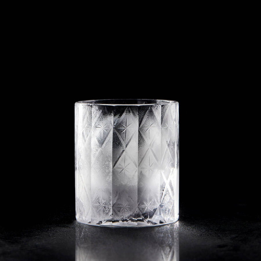 Dazzle - Silver Lining Whiskey Rock Glass Set 2pcs