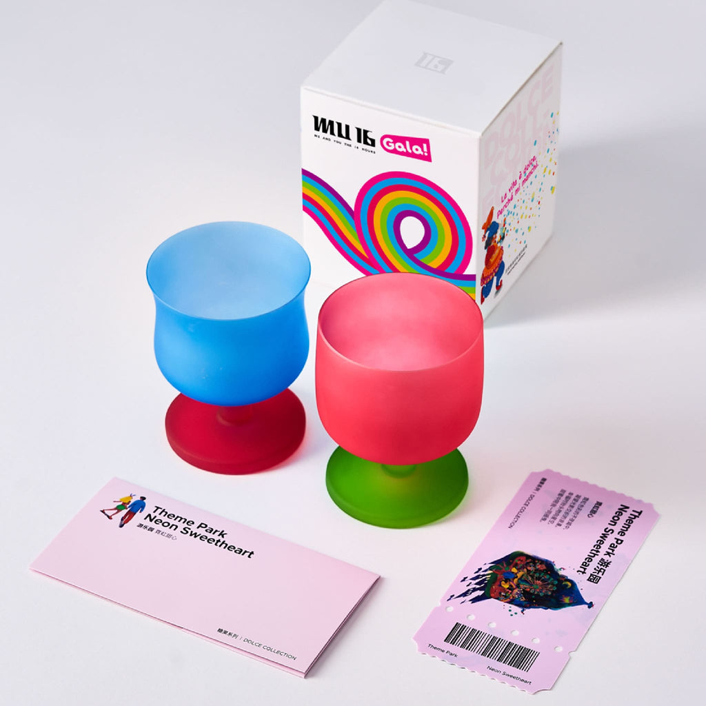 Dolce Amusement Park styled for a quiet tabletop ritual with a bright amusement-park-inspired mood