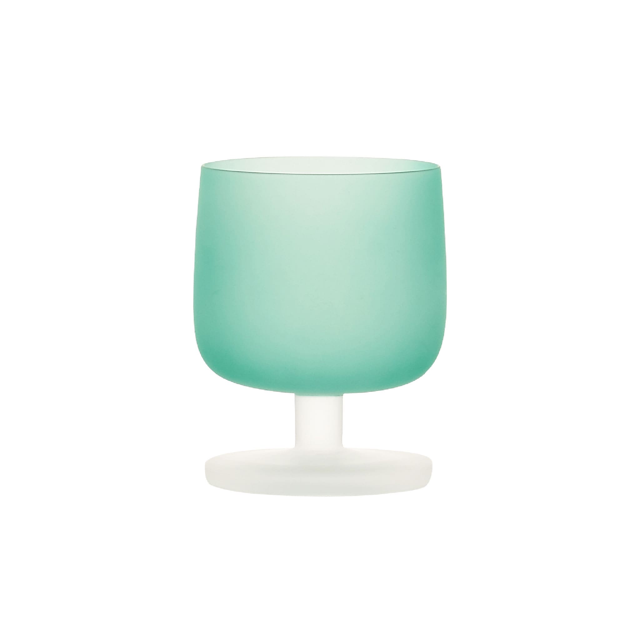 Close-up of Dolce Classic 16 colors showing matte glass texture, smooth rim, and layered gradient color detail