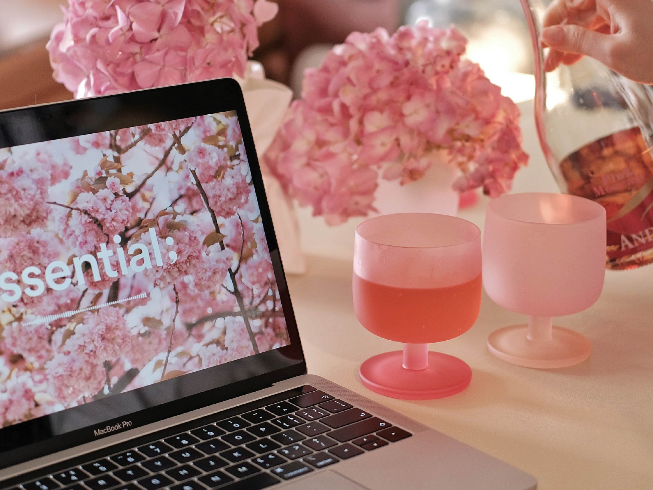 Dolce Four Seasons styled for a quiet tabletop ritual inspired by the changing seasons