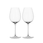 Fibonacci Professional wine tasting glass set in soft light with a golden ratio silhouette and refined crystal clarity