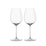 Fibonacci Professional wine tasting glass set in soft light with a golden ratio silhouette and refined crystal clarity