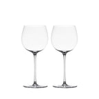 Fibonacci Chardonnay glass set in soft light with a golden ratio silhouette and refined crystal clarity