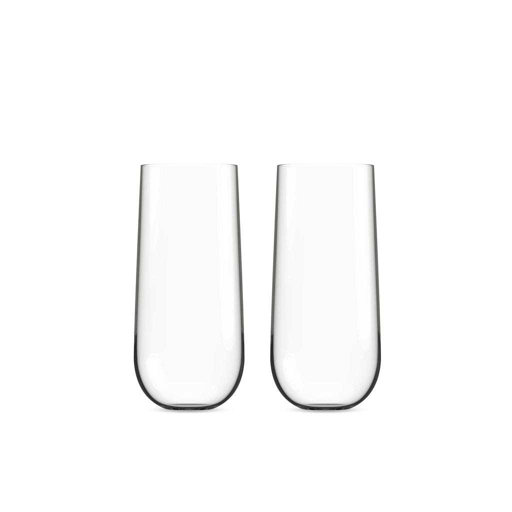 Fibonacci Professional wine tasting glass in soft light with a golden ratio silhouette and refined crystal clarity