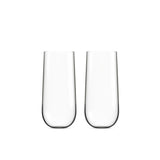Fibonacci Professional wine tasting glass in soft light with a golden ratio silhouette and refined crystal clarity