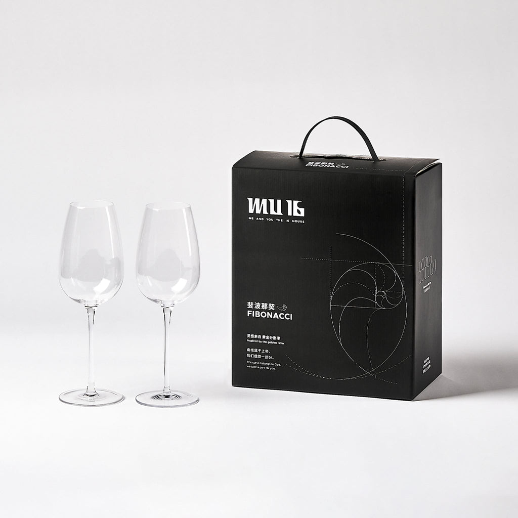 Close-up of hand-blown crystal wine glass showing ultra-thin rim, clear body, and refined stem detail