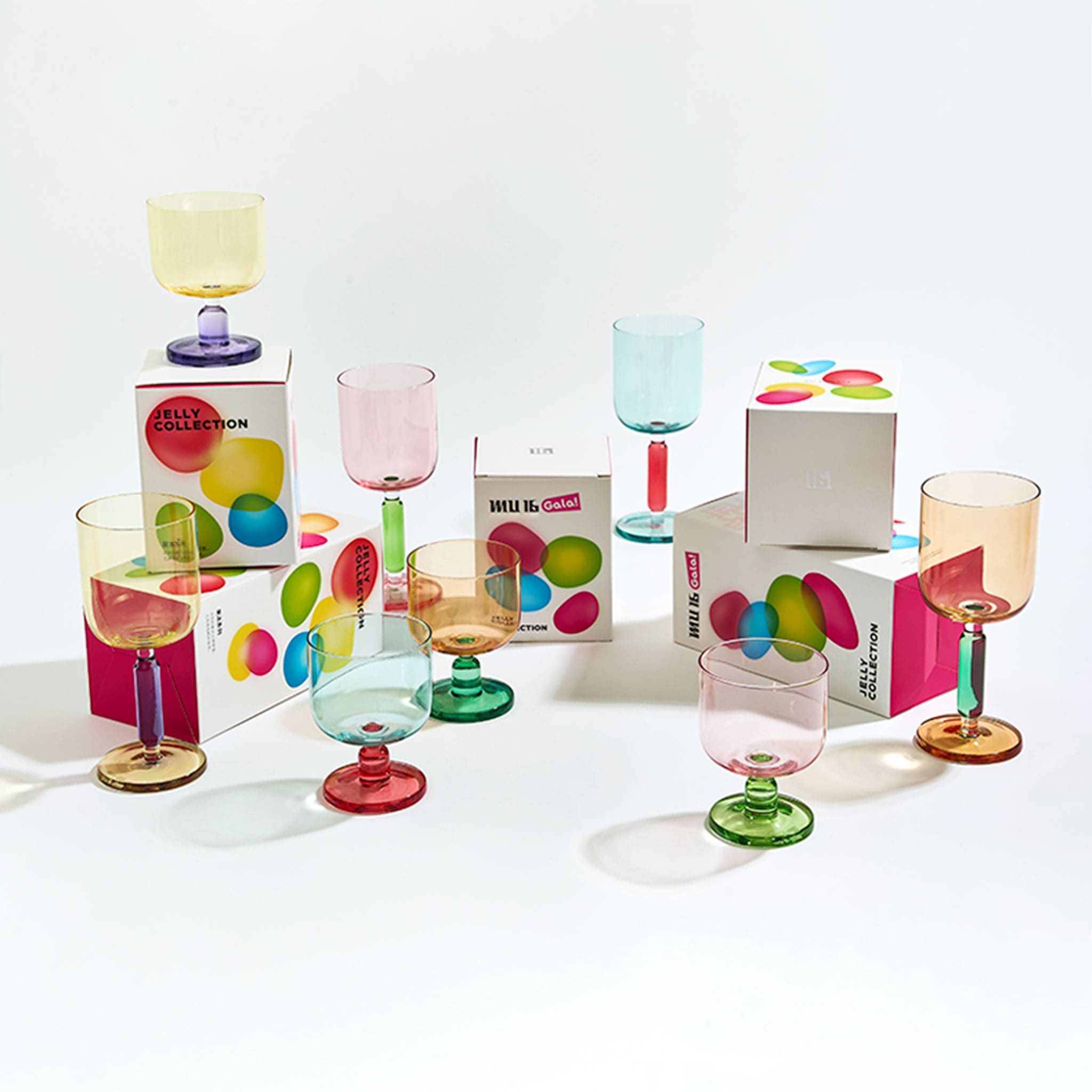 Crystal Drinking Glasses Jelly styled for a quiet drinking ritual with a bright jelly-inspired mood