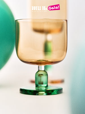 Crystal Drinking Glasses Jelly - Citrus Fizz