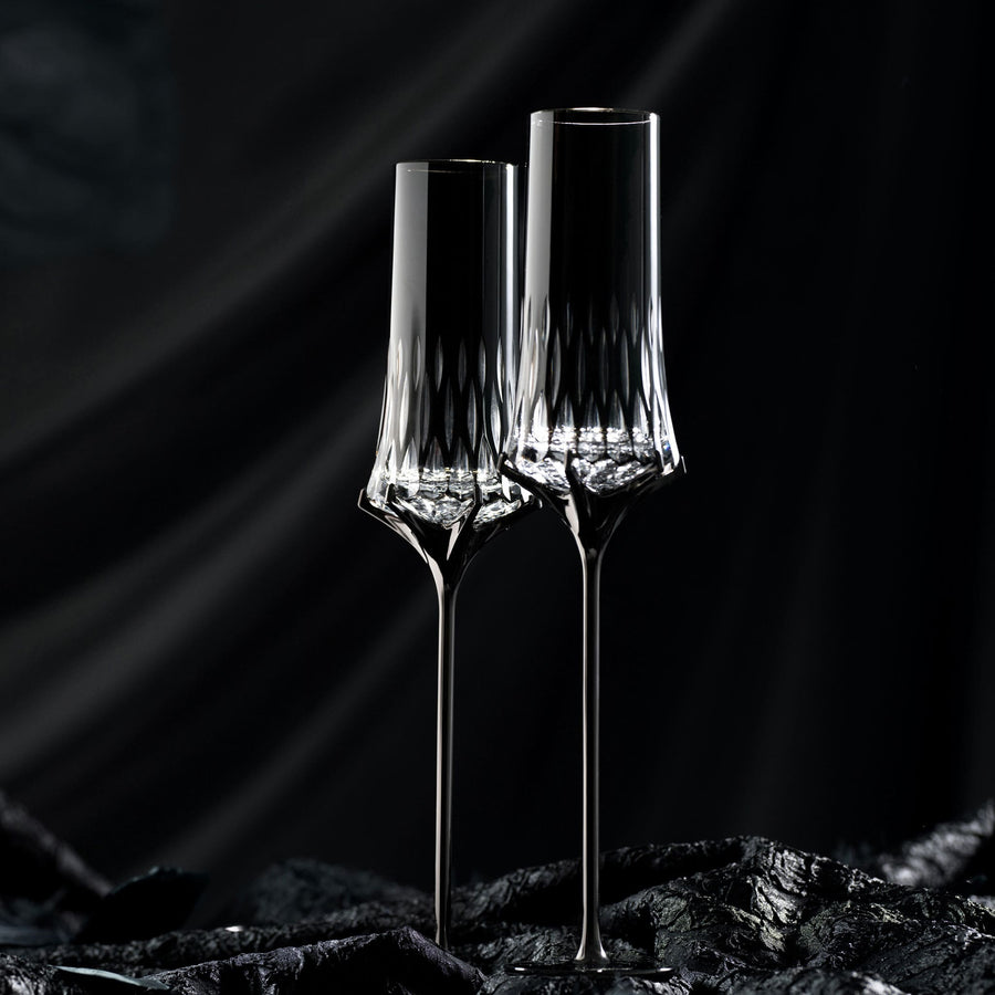 Love Aphrodite Champagne Flutes Set