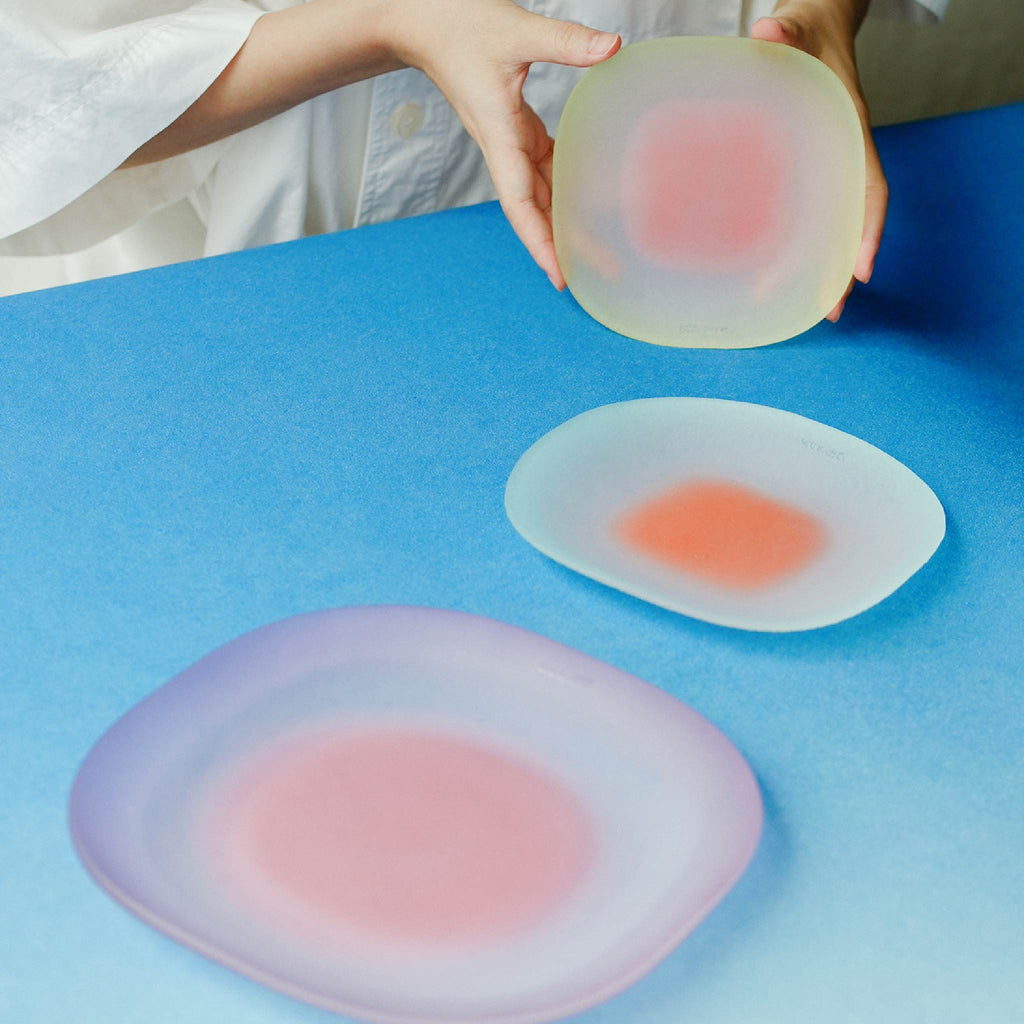 Nubi Large Dinner Plate styled for a quiet dining ritual with a soft cloud-inspired mood