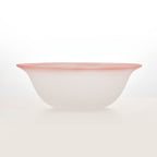 Close-up of Nubi Salad Bowl showing matte texture, irregular base pattern, and softly blended color detail