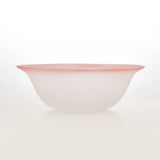 Close-up of Nubi Salad Bowl showing matte texture, irregular base pattern, and softly blended color detail