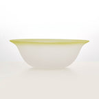 Close-up of Nubi Salad Bowl showing matte texture, irregular base pattern, and softly blended color detail