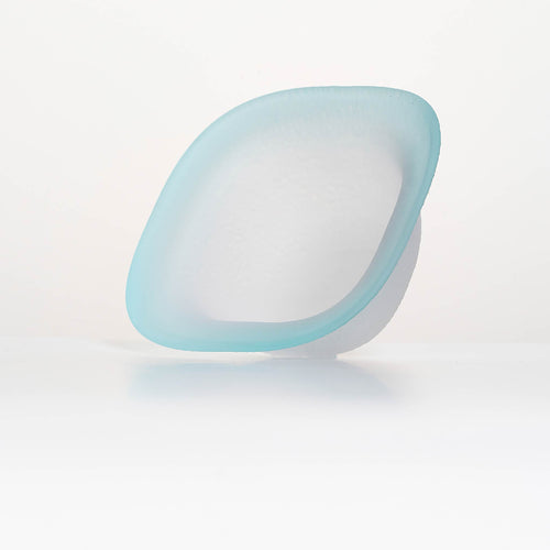 Close-up of Nubi Yogurt bowl showing matte texture, irregular base pattern, and softly blended color detail
