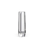 Raw Cullinan Crystal vase in soft light with Cullinan-inspired facets and brilliant reflective detail